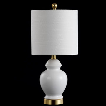 Perry 20" Ceramic/Metal LED Table Lamp - JONATHAN Y